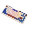 Tastatură mecanică fără fir Royal Kludge KZZI K75 pro RGB, Moment Switch (albastru retro)