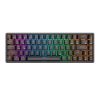 Tastatură mecanică fără fir Royal Kludge RK837 RGB, comutator maro (negru)