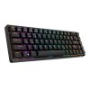 Tastatură mecanică fără fir Royal Kludge RK837 RGB, comutator roșu (negru)