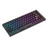 Tastatură mecanică fără fir Royal Kludge RK84 RGB, comutator roșu (negru)