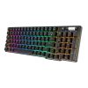 Tastatură mecanică fără fir Royal Kludge RK96 RGB, comutator roșu (negru)