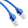 Cablu de bază Ethernet RJ45 rotund, Cat.6, 1m (albastru)