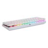 Tastatură mecanică fără fir Motospeed SK62 White (comutator albastru)