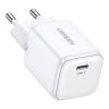 UGREEN 15324 Nexode mini încărcător, USB-C, PD3.0, QC4.0, GaN, 20W (alb)