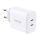 Adaptor UGREEN CD243, 2x USB-C, 40 W (alb)