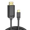 Cablu USB-C HDMI 1.4 Vention CGUBG 4K 30Hz 1.5m (negru)