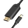 Cablu USB-C HDMI 1.4 Vention CGUBG 4K 30Hz 1.5m (negru)