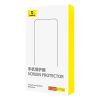 Baseus Crystalline Anti-Glare Crystalline Anti-Glare Protector de ecran din sticlă călită pentru iPhone 15 Plus