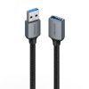 Kábel USB-A 3.0 A Hím és Női Vention CBLHI 3m fekete