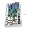 Tastatură mecanică pentru jocuri Havit KB884L alb