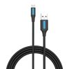 Cablu USB 2.0 A către Micro USB Vention COLBI 3A 3m negru