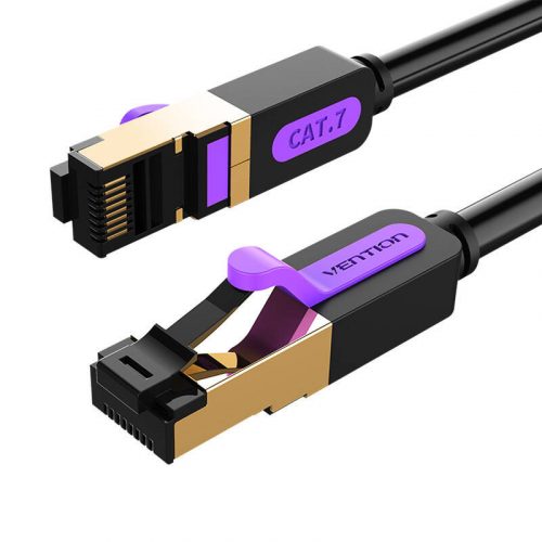 Cablu de rețea CAT7 SFTP SFTP Vention ICDBI RJ45 Ethernet 10Gbps 3m Negru