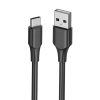 Cablu USB 2.0 la USB-C Vention CTHBC 3A, 0,25m negru