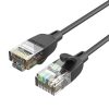 Cablu de rețea UTP CAT6A Vention IBIBG RJ45 Ethernet 10Gbps 1,5 m Negru Slim Type