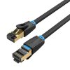 Cablu de rețea CAT8 SFTP Vention IKABL RJ45 Ethernet 40Gbps 10m negru