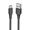 Cablu USB 2.0 la USB-C Vention CTHBD 3A, 0,5 m negru