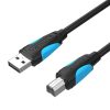 Cablu imprimantă USB 2.0 A și USB-B Vention VAS-A16-B200 2m Negru