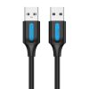 Cablu USB 2.0 Vention COJBD 2A 0,5 m Negru PVC