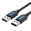 Cablu USB 2.0 Vention COJBD 2A 0,5 m Negru PVC