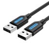 Cablu USB 2.0 Vention COJBF 2A 1m negru PVC