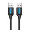 Cablu USB 2.0 Vention COJBI 2A 3m Negru PVC