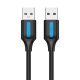 Cablu USB 2.0 Vention COJBI 2A 3m Negru PVC