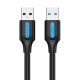 Cablu USB 3.0 Vention CONBD 2A 0,5 m Negru PVC