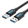 Cablu USB 3.0 Vention CONBD 2A 0,5 m Negru PVC