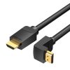 Cablu HDMI 2.0 Vention AAQBH 2m, unghi 270°, 4K 60Hz (negru)