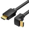 Cablu HDMI 2.0 Vention AARBG 1.5m, unghi de 90°, 4K 60Hz (negru)