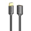 HDMI 2.0 male HDMI 2.0 female cable Vention AHCBG 1,5m, 4K 60Hz, (negru)