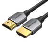 Cablu HDMI HD ultra subțire Vention ALEHF 1m 4K 60Hz (gri)