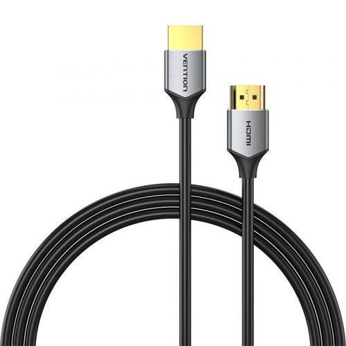 Cablu HDMI ultra subțire Vention ALEHG 1,5m 4K 60Hz (gri)