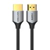 Cablu HDMI ultra subțire Vention ALEHH 2m 4K 60Hz (gri)