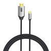 Cablu USB-C către HDMI 2.0 Vention CRBBG 1.5m, 4K 60Hz (negru)