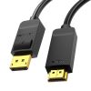 DisplayPort 1.2 HDMI 1.4 cablu Vention HAGBH 2m, 4K 30Hz (negru)