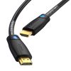 Cablu HDMI Vention AAMBF, 1m, 4K 60Hz (Czarny)