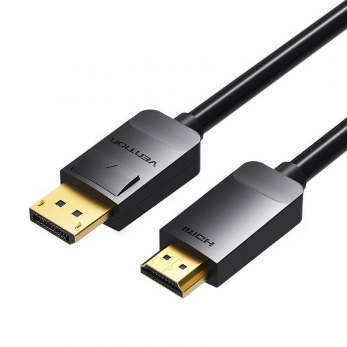 DisplayPort 1.2 HDMI 1.4 cablu 3m Vention HADBI (negru)