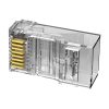 Conector modular RJ45 CAT6 UTP Vention IDDR0-50 transparent în pachet de 50