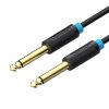 Audio Cable TS 6.35mm Vention BAABH 2m (black)