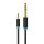 Audio Cable TRS 3.5mm to 6.35mm Vention BABBH 2m, Black