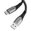 Cablu USB 2.0 A la Micro USB Vention COAHD 3A 0,5m gri