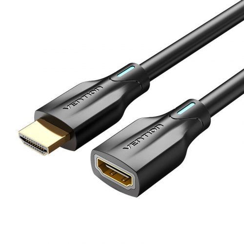 Cablu Przedłużający HDMI 2.1 Vention AHBBG, 1,5m, 8K 60Hz/ 4K 120Hz Czarny