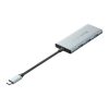 USB-C to HDMI, 3x USB 3.0, SD, TF, PD Hub Vention TOPHB 0.15m Gray