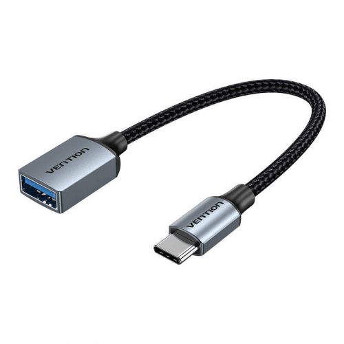 USB 3.0 férfi USB női OTG kábel Vention CCXHB 0.15m (szürke)