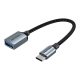 USB 3.0 férfi USB női OTG kábel Vention CCXHB 0.15m (szürke)