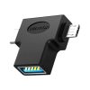 Adapter OTG USB 3.0 USB-C és Micro USB Vention CDIB0