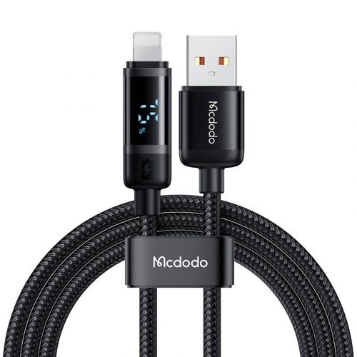 Cablu USB-A la Lightning Mcdodo CA-5000, 1,2 m (negru)