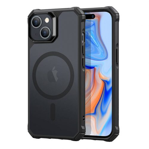 ESR Air Armor tok iPhone 15 Plus készülékhez, Magsafe (fekete)