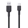 Kábel Aukey CB-NAC2 USB-A USB-C 1,8m (fekete)